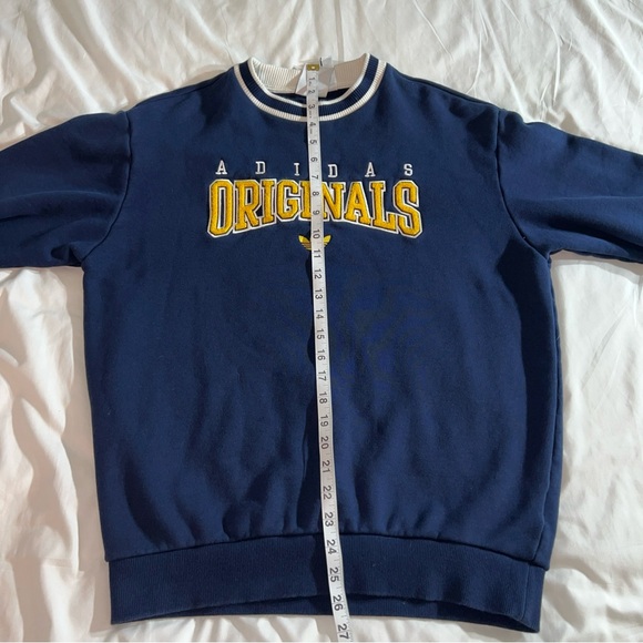 Vintage  Adidas Originals Blue Sweater - Picture 7 of 11